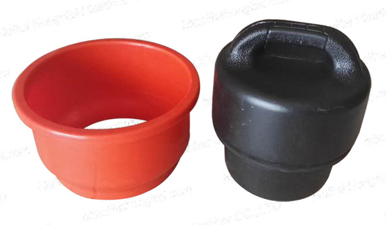 ยางกระบอก Slurry Pipe Filler ในสีดํา / สีแดง / ปรับแต่งสี