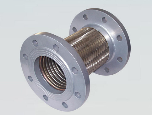 สแตนเลสยืดหยุ่น DN 1/4-12 นิ้ว โหลดโลหะ corrugated กับการประกอบ flange