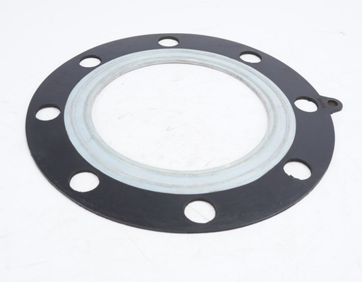 PTFE คอมโพสิต ฟู้ดเกรด ยางเทฟลอน ปะเก็นหน้าแปลน ขนาดที่กำหนดเอง