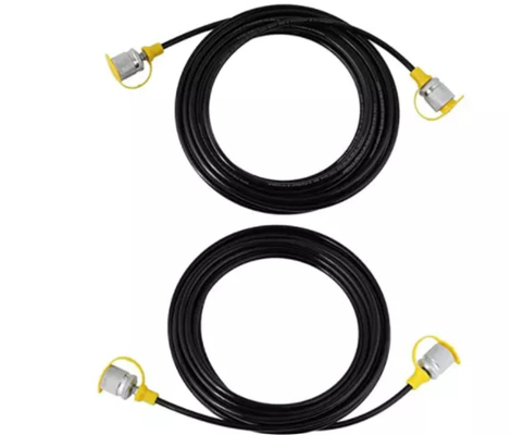 ท่อเหล็กถัก ท่อไฮโดรลิค OEM SIze แรงดันสูง 1-100MPa