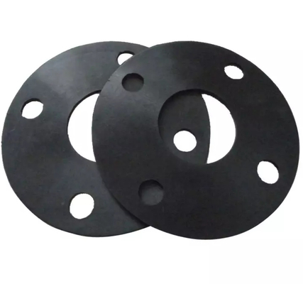 ผิวเรียบ ยาง Flange ความหนาของกระปุก 2 มิลลิเมตร - 50 มิลลิเมตร