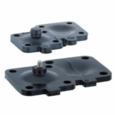 ปรางแผ่นกาว DN25 ที่กําหนดเอง NBR Neoprene Fluorine Pneumatic