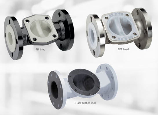 รหัส 71 PTFE / PVDF / EPDM ยางไดอะแฟรมซีลสามชิ้น