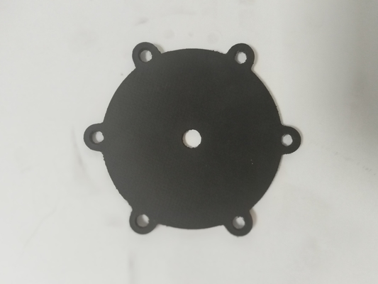 20C-80C ระยะอุณหภูมิ วาล์วยาง Diaphragm ต่ําการบดชุด การออกแบบวงกลม เหมาะสําหรับการใช้งานต่าง ๆ