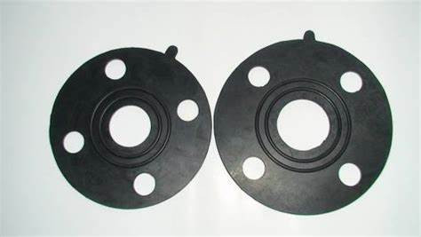 ความต้านทานกรดและอัลคาลี ยาง Flange Pressure 0.3Mpa-2.5Mpa Industrial Grade Heavy Duty