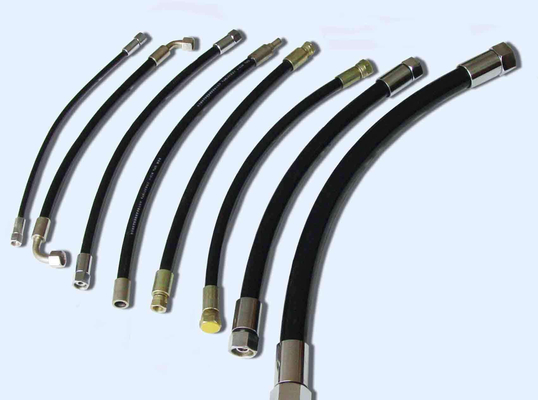 6mm-300mm รายละเอียดผลิตภัณฑ์ ท่อความดันไฮดรอลิก อุณหภูมิสูงสุด 212 °F สําหรับการใช้งานไฮดรอลิกที่หลากหลาย