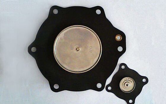 วาล์วพัลส์เจ็ท วาล์วพัลส์ ไดอะแฟรม ทำจากยางไนไทรล์ NBR พิกัดแรงดัน 0.2 ถึง 0.8 MPa ส่วนประกอบ