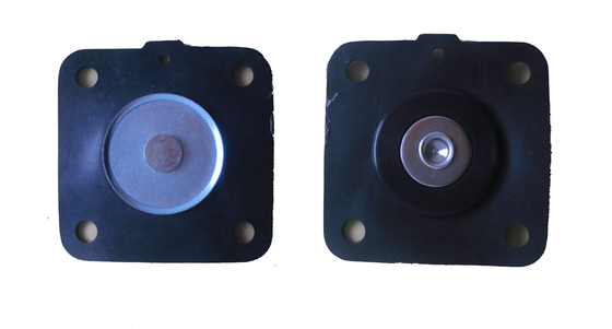 ไดอะแฟรมผ้ายางสี่เหลี่ยม NBR สำหรับชุดซ่อม Solenoid Pulse Valve OEM ODM