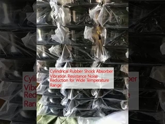 เครื่องดึงกระแทกยางทรงกระบอก ความต้านทานการสั่นสะเทือน การลดเสียงสําหรับช่วงอุณหภูมิที่กว้าง